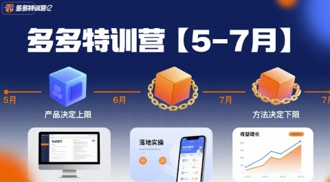 多多特训营【5-7月】产品决定上限，方法决定下限，各种玩法技巧落地实操-副业研究室